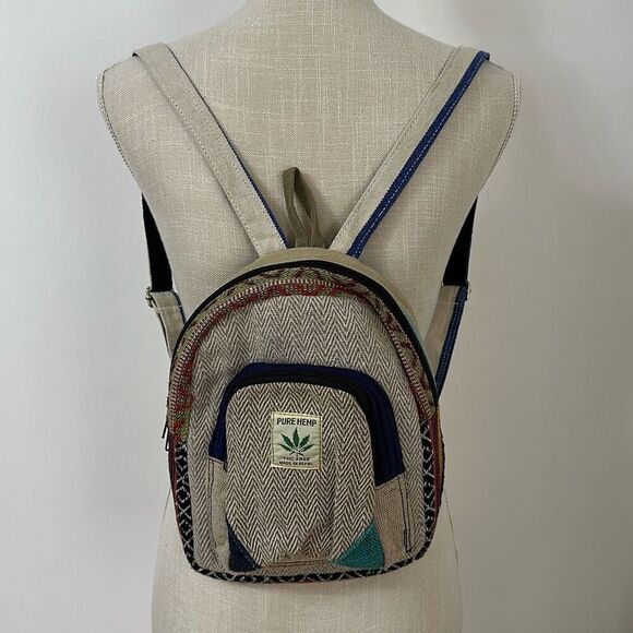 No Brand Handbags - Pure Hemp Made in Nepal Backpack